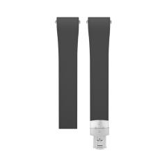 维瑞亚橡胶表带适用于卡地亚山度士39.8mm大号Large