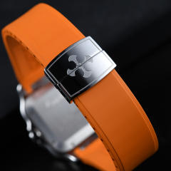 维瑞亚橡胶表带适用于卡地亚山度士39.8mm大号Large