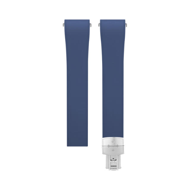 维瑞亚橡胶表带适用于卡地亚山度士39.8mm大号Large