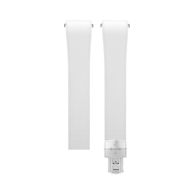 维瑞亚橡胶表带适用于卡地亚山度士39.8mm大号Large