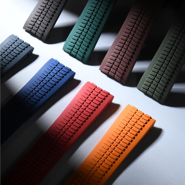 维瑞亚VAGENARI橡胶表带适用于百达翡丽鹦鹉螺5164