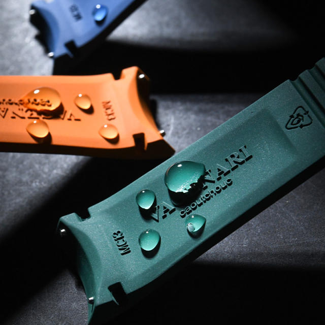 维瑞亚VAGENARI橡胶表带适用于百达翡丽鹦鹉螺5164