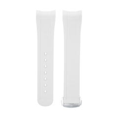 维瑞亚橡胶表带适用于OMEGA海马150M 43mm世界时