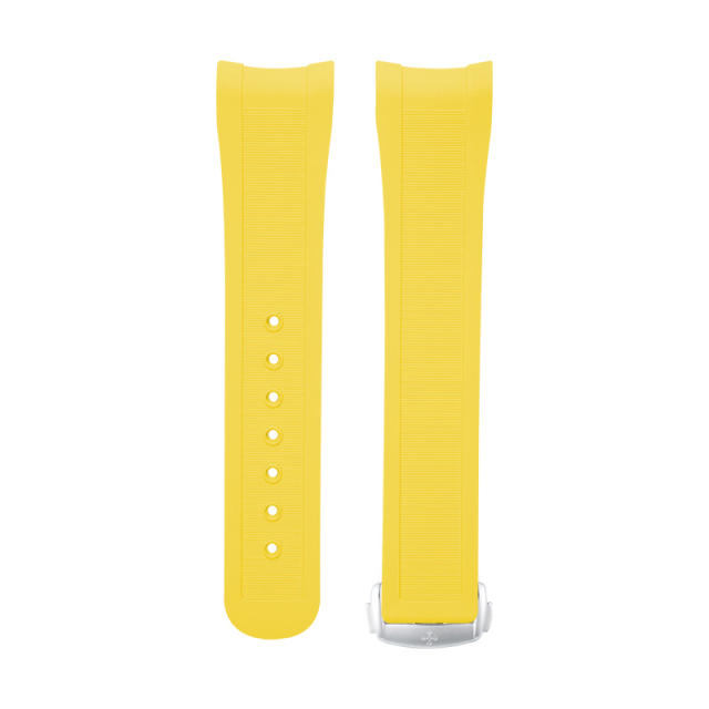 维瑞亚橡胶表带适用于OMEGA海马150M 43mm世界时