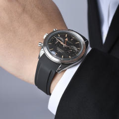 维瑞亚橡胶表带适用于欧米茄超霸40.5mm 332.10.41.51