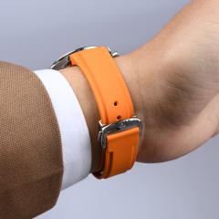 维瑞亚橡胶表带适用于欧米茄超霸40.5mm 332.10.41.51