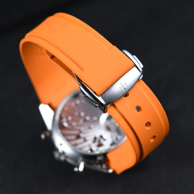 维瑞亚橡胶表带适用于欧米茄超霸40.5mm 332.10.41.51