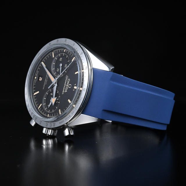 维瑞亚橡胶表带适用于欧米茄超霸40.5mm 332.10.41.51