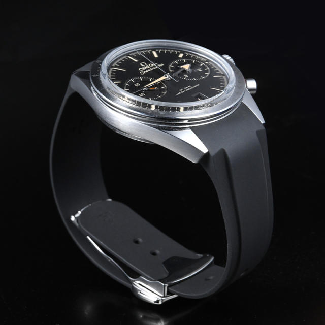 维瑞亚橡胶表带适用于欧米茄超霸40.5mm 332.10.41.51