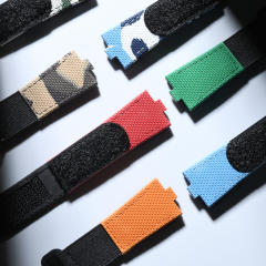 维瑞亚魔术贴帆布表带适用江诗丹顿纵横四海4500/4520/5500/5520/7900/7920