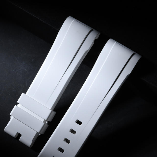 【单色新外观】维瑞亚橡胶表带适用于Omega新海马300(日历6点)