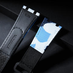 维瑞亚魔术贴帆布表带适用于AP 15400.15500.26239.26331.26240.