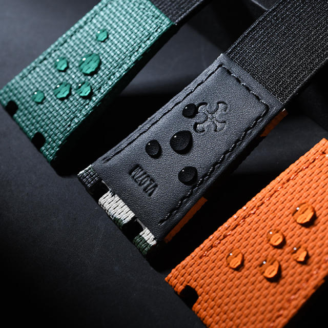 维瑞亚魔术贴帆布表带适用于AP 15400.15500.26239.26331.26240.