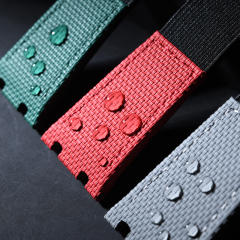 维瑞亚魔术贴帆布表带适用于爱彼皇家橡树离岸15710