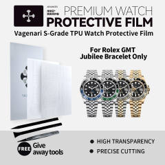 维瑞亚TPU手表保护膜S级适用劳力士GMT五珠链带表款专用