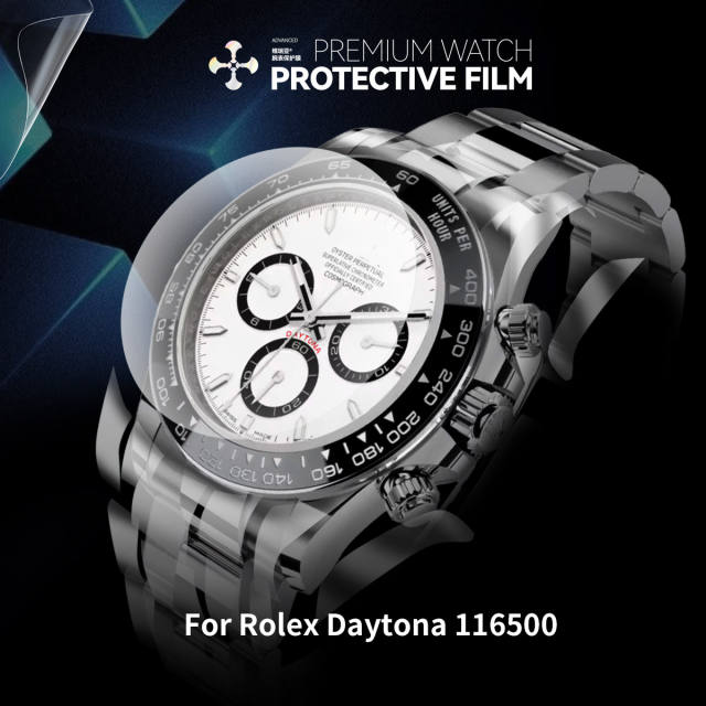 维瑞亚TPU手表保护膜S级适用劳力士GMT五珠链带表款专用