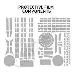 维瑞亚TPU手表保护膜S级适用劳力士GMT五珠链带表款专用