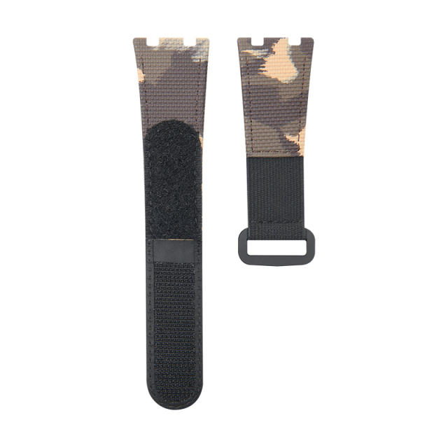 维瑞亚魔术贴帆布表带适用于爱彼皇家橡树离岸26400