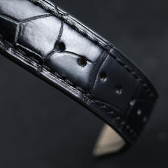 维瑞亚美洲鳄鱼皮表带适用于百达翡丽6007