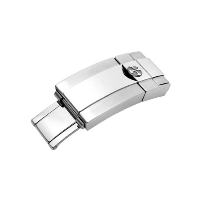 维瑞亚折叠扣 904钢 适配维瑞亚橡胶表带适用于劳力士迪通拿 水鬼 GMT