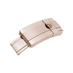 维瑞亚折叠扣 904钢 适配维瑞亚橡胶表带适用于劳力士迪通拿 水鬼 GMT