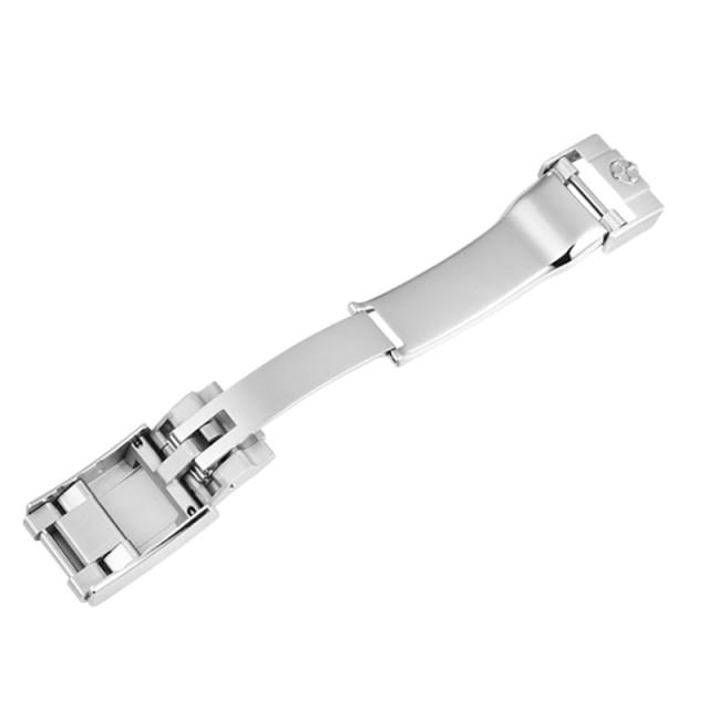 维瑞亚折叠扣 904钢 适配维瑞亚橡胶表带适用于劳力士迪通拿 水鬼 GMT