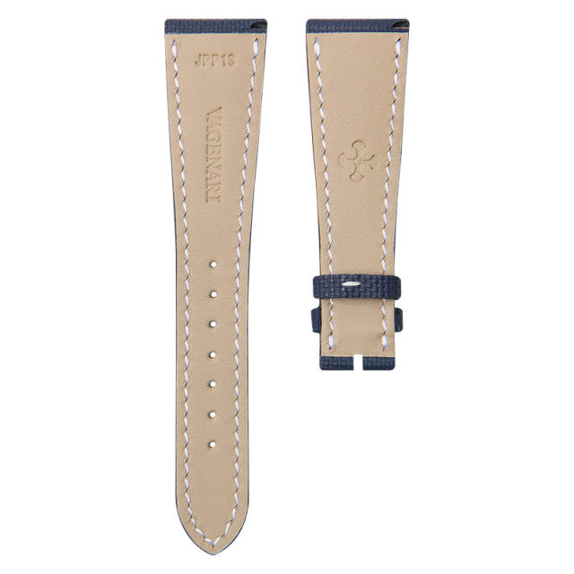 维瑞亚仿真编织纹路 皮间胶表带适用百达翡丽6007