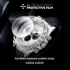 维瑞亚S双色TPU手表保护膜适用劳力士迪通拿皮带款116518/19