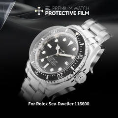 维瑞亚S级双色TPU手表保护膜适用劳力士海使116600