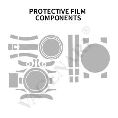 维瑞亚S双色TPU手表保护膜适用劳力士迪通拿胶带款126515/18/19