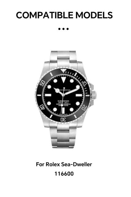 维瑞亚S级双色TPU手表保护膜适用劳力士海使116600