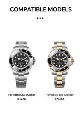 维瑞亚S级双色TPU手表保护膜适用劳力士海使126600 126603