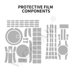 维瑞亚TPU手表保护膜S级适用劳力士GMT三板带表款专用