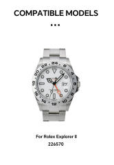 维瑞亚S级双色TPU手表保护膜适用劳力士探险家226570