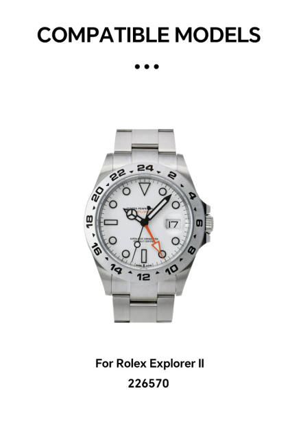 维瑞亚S级双色TPU手表保护膜适用劳力士探险家226570