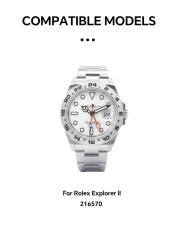 维瑞亚S级双色TPU手表保护膜适用劳力士探险家216570