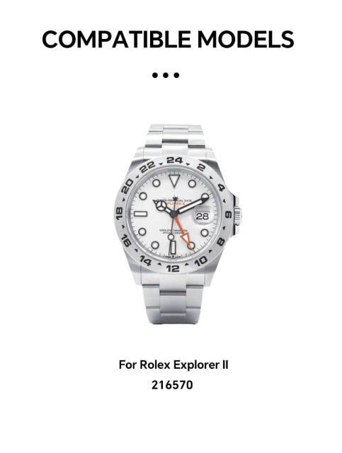 维瑞亚S级双色TPU手表保护膜适用劳力士探险家216570