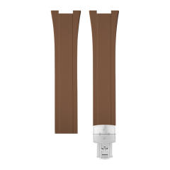 维瑞亚橡胶表带适用Citizen西铁城光动能三眼计时钛合金男CA4610