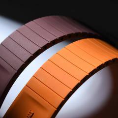 维瑞亚橡胶表带适用Citizen西铁城光动能三眼计时钛合金男CA4610