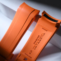 维瑞亚橡胶表带适用于浪琴先行者祖鲁时间39mm L3.802.4..