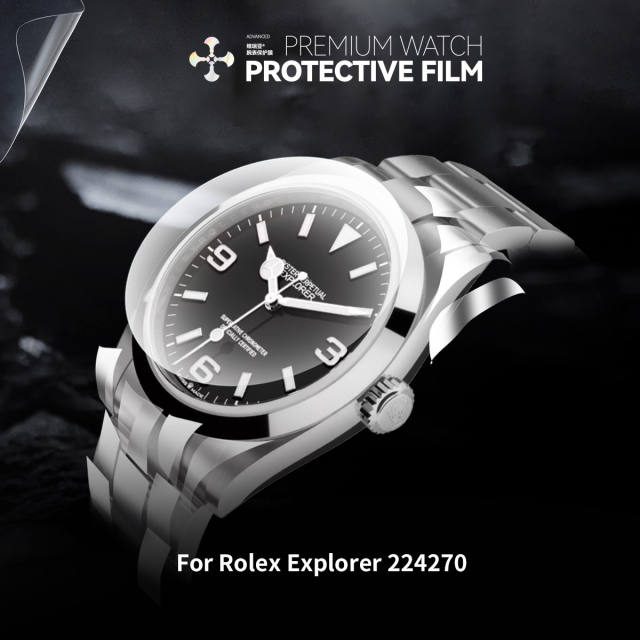 维瑞亚S级双色TPU手表保护膜适用劳力士探险家 224270