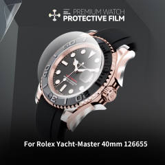 维瑞亚S级双色TPU手表保护膜适用劳力士游艇40mm 126655