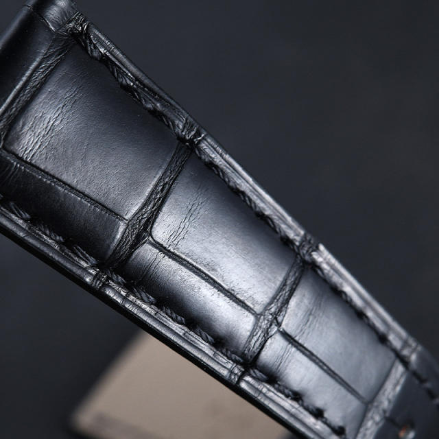 维瑞亚美洲鳄鱼皮表带适用于百达翡丽5370 复杂功能计时