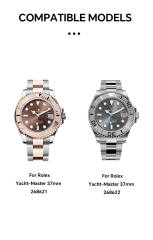 维瑞亚S级双色TPU手表保护膜适用劳力士游艇37mm 268621.268622