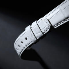 维瑞亚美洲鳄鱼皮表带适用于百达翡丽7010R