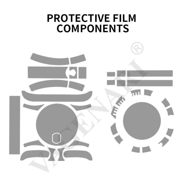 维瑞亚S级双色TPU手表保护膜适用适用于劳力士游艇42mm 226659.226658