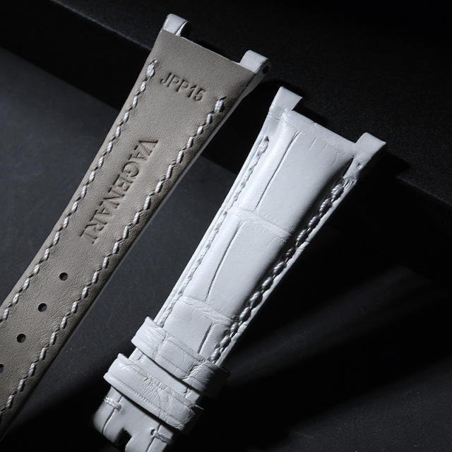 维瑞亚美洲鳄鱼皮表带适用于百达翡丽7010R