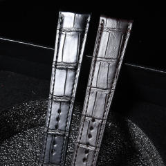 维瑞亚美洲鳄鱼皮表带适用于劳力士1908 39mm