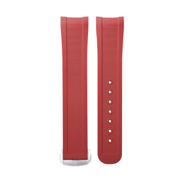 维瑞亚橡胶表带适用于欧米茄新海马300(日历6点位)折叠扣款