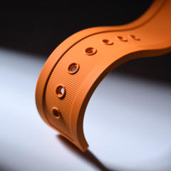 维瑞亚橡胶表带适用于欧米茄新海马300(日历6点位)折叠扣款